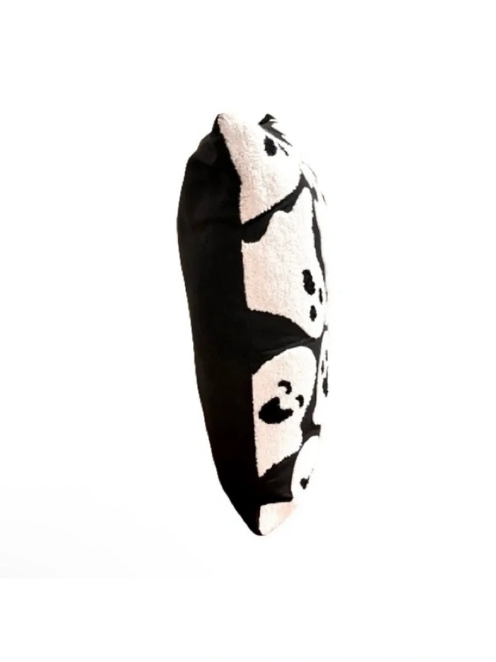 🆕- Black & White Flying Ghosts Halloween Accent Pillow. 17x17